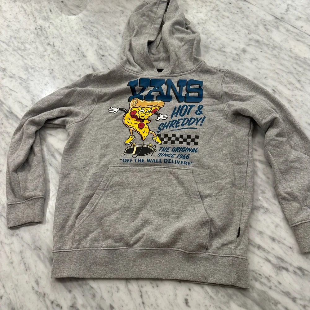 Vans Gray Hoodie Men’s small - Picture 1 of 3